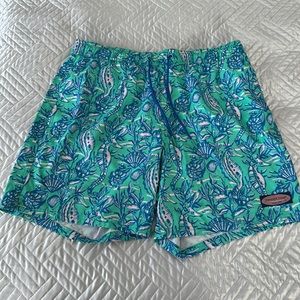 Men’s Vineyard Vines 7 inch Printed Chappy Swim Trunks Size: M